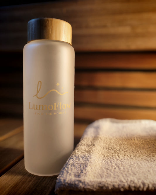 LumoFlow – Lasinen Juomapullo (Frosted)